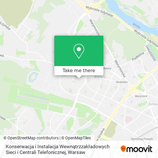 Konserwacja i Instalacja Wewnątrzzakładowych Sieci i Centrali Telefonicznej map