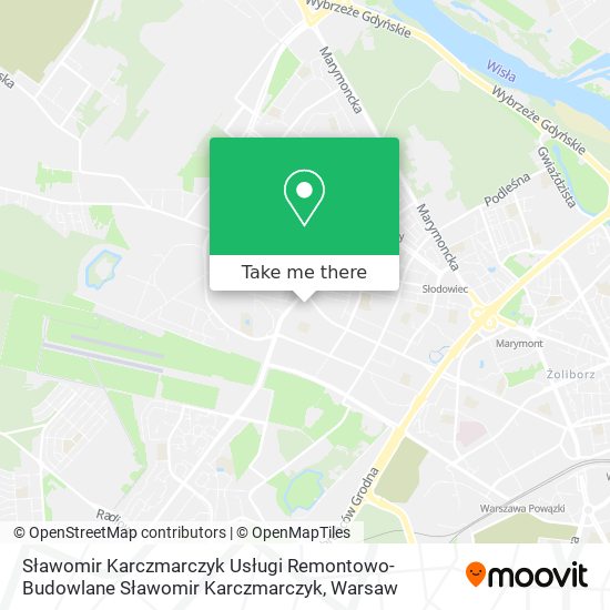 Sławomir Karczmarczyk Usługi Remontowo-Budowlane Sławomir Karczmarczyk map