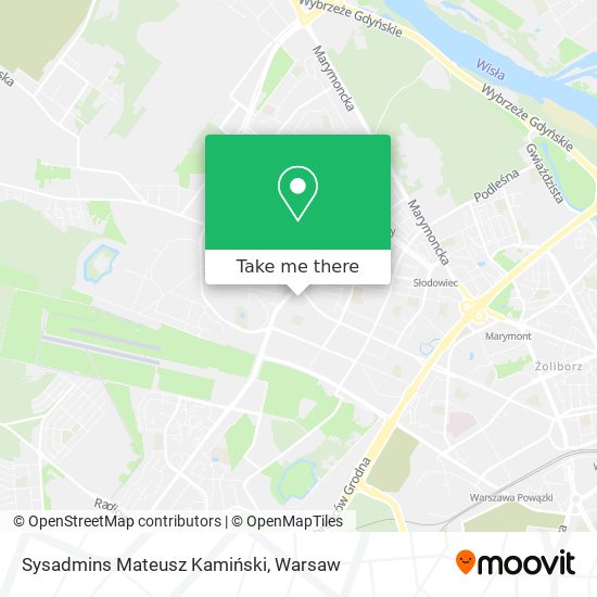 Sysadmins Mateusz Kamiński map