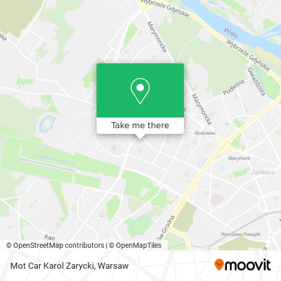 Mot Car Karol Zarycki map