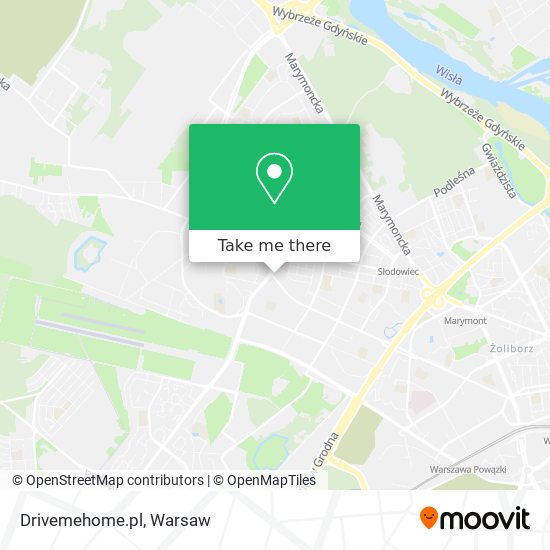 Drivemehome.pl map