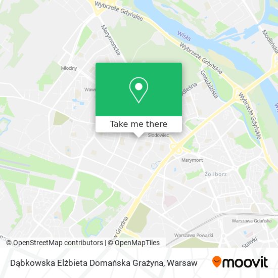 Dąbkowska Elżbieta Domańska Grażyna map