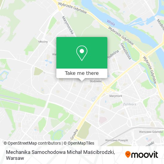 Mechanika Samochodowa Michał Maścibrodzki map