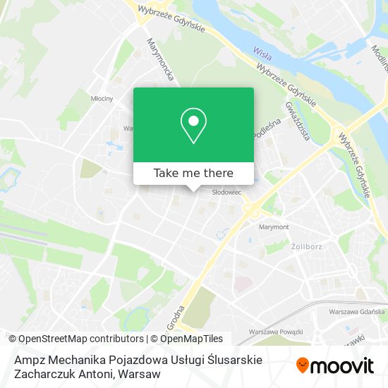 Ampz Mechanika Pojazdowa Usługi Ślusarskie Zacharczuk Antoni map