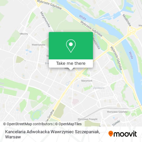 Kancelaria Adwokacka Wawrzyniec Szczepaniak map