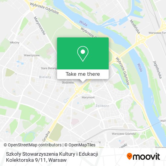 Szkoły Stowarzyszenia Kultury i Edukacji Kolektorska 9 / 11 map