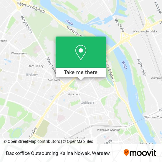 Backoffice Outsourcing Kalina Nowak map