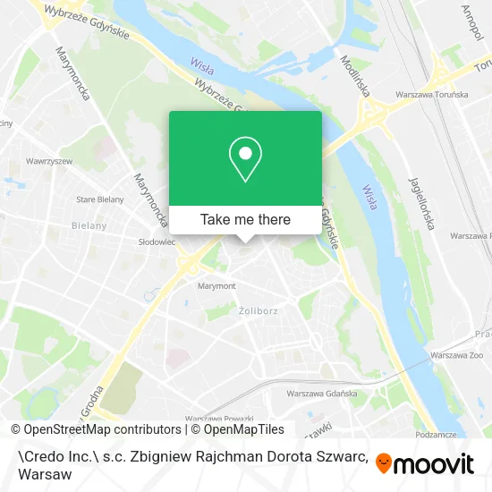 \Credo Inc.\ s.c. Zbigniew Rajchman Dorota Szwarc map