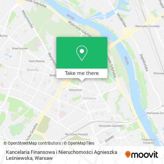 Kancelaria Finansowa i Nieruchomości Agnieszka Leśniewska map