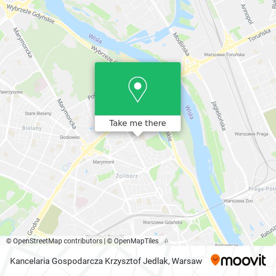 Kancelaria Gospodarcza Krzysztof Jedlak map