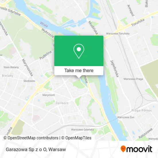 Garazowa Sp z o O map