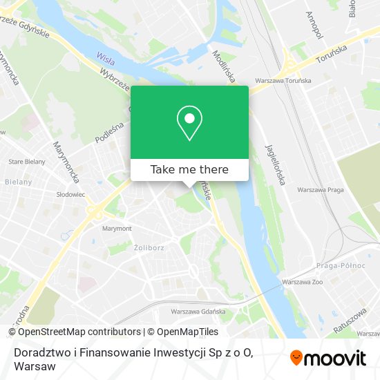 Doradztwo i Finansowanie Inwestycji Sp z o O map