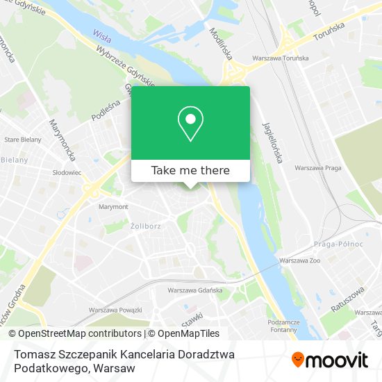 Tomasz Szczepanik Kancelaria Doradztwa Podatkowego map