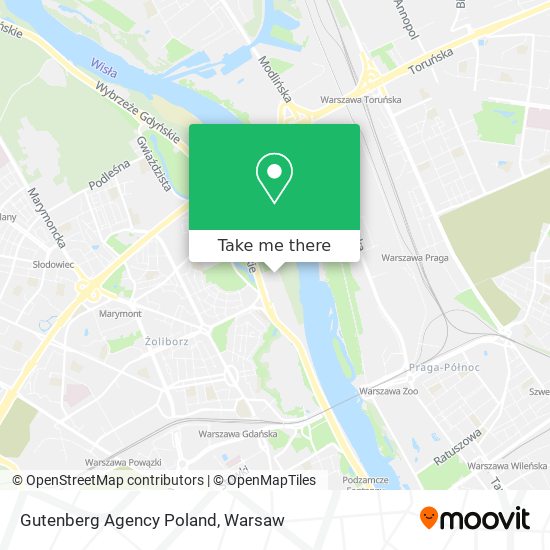 Gutenberg Agency Poland map