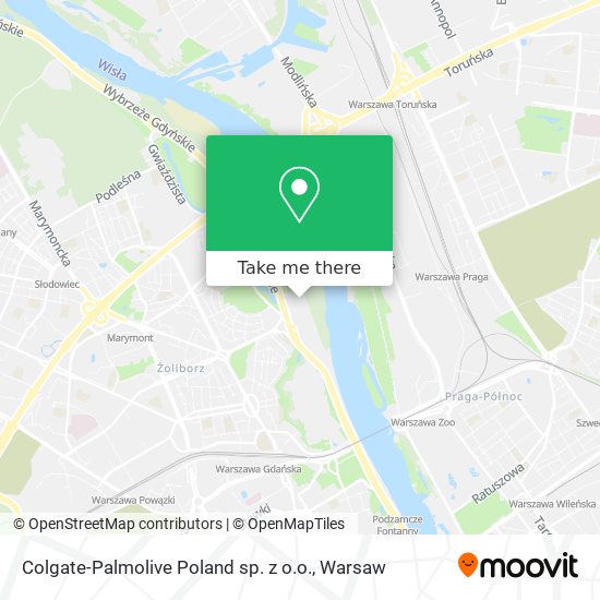 Colgate-Palmolive Poland sp. z o.o. map