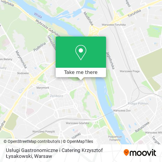 Usługi Gastronomiczne i Catering Krzysztof Łysakowski map