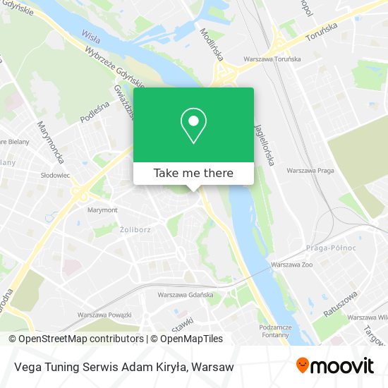 Vega Tuning Serwis Adam Kiryła map