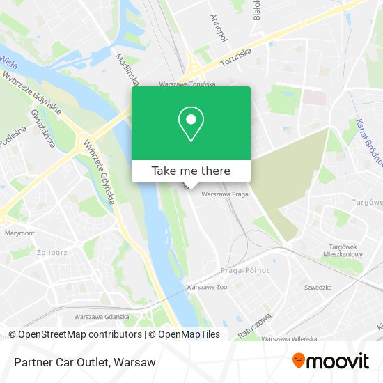 Partner Car Outlet map