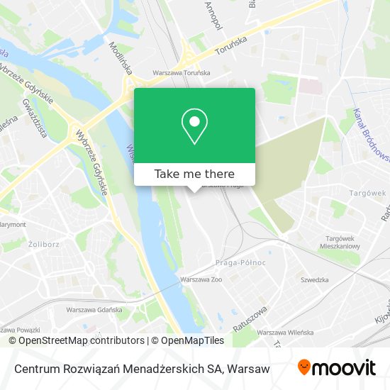 Centrum Rozwiązań Menadżerskich SA map