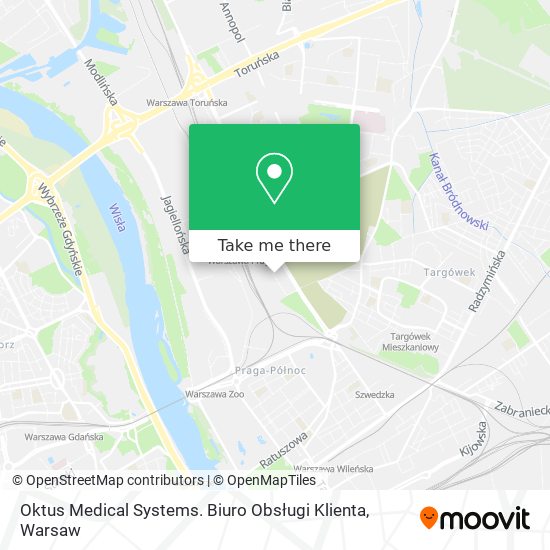 Oktus Medical Systems. Biuro Obsługi Klienta map