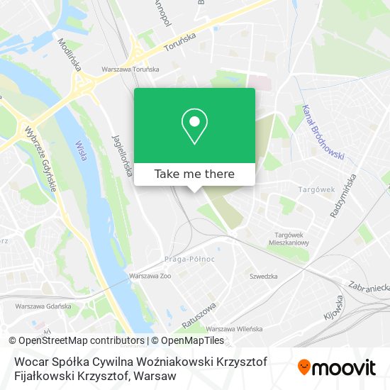 Wocar Spółka Cywilna Woźniakowski Krzysztof Fijałkowski Krzysztof map