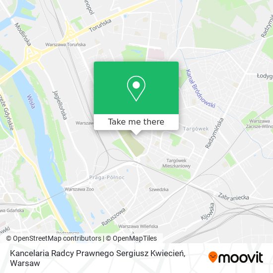 Kancelaria Radcy Prawnego Sergiusz Kwiecień map