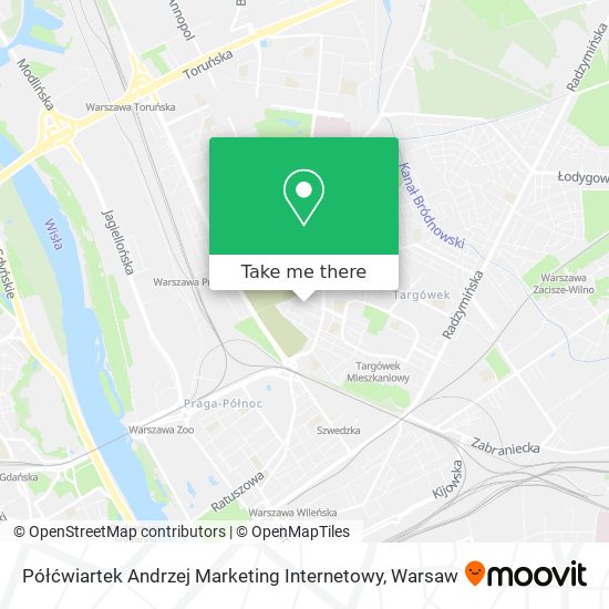 Półćwiartek Andrzej Marketing Internetowy map