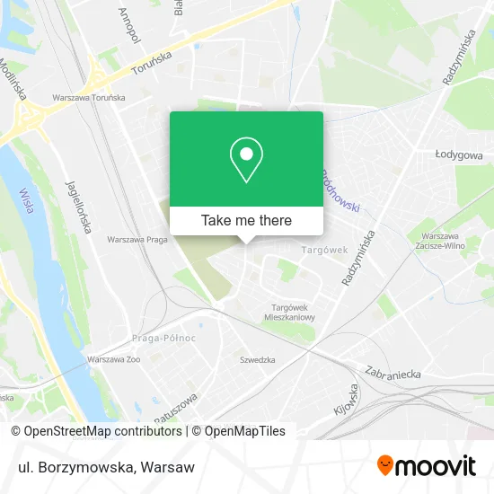 ul. Borzymowska map