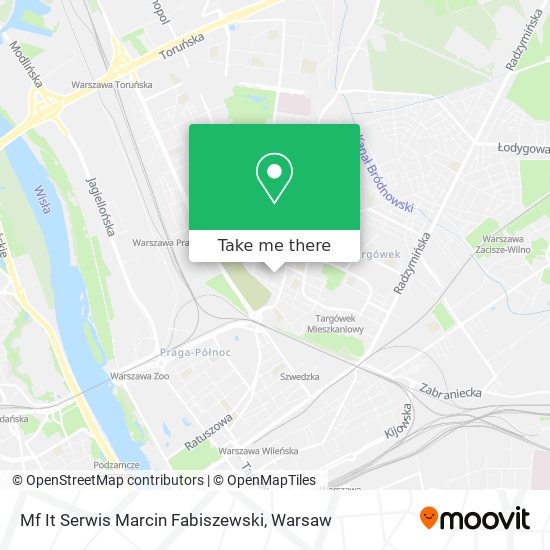 Mf It Serwis Marcin Fabiszewski map