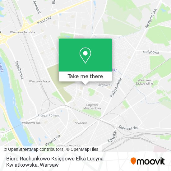 Biuro Rachunkowo Księgowe Elka Lucyna Kwiatkowska map