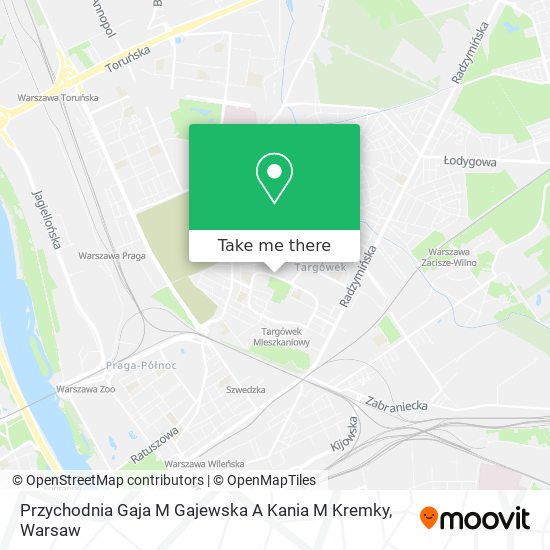 Карта Przychodnia Gaja M Gajewska A Kania M Kremky