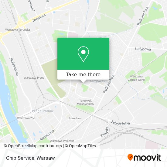 Chip Service map