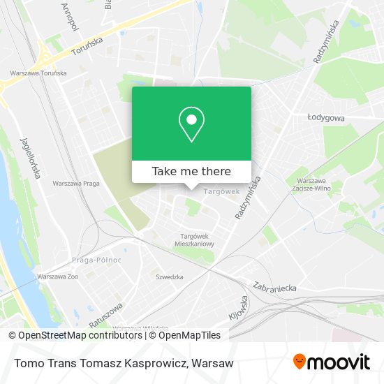 Tomo Trans Tomasz Kasprowicz map