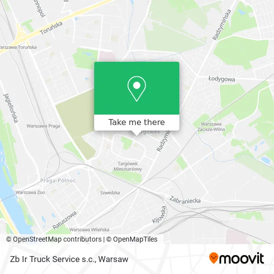 Карта Zb Ir Truck Service s.c.