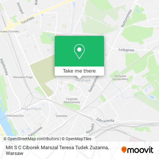 Mit S C Ciborek Marszal Teresa Tudek Zuzanna map