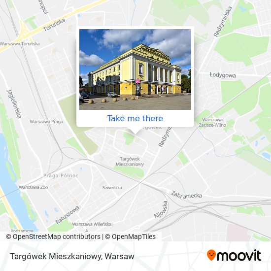 Карта Targówek Mieszkaniowy