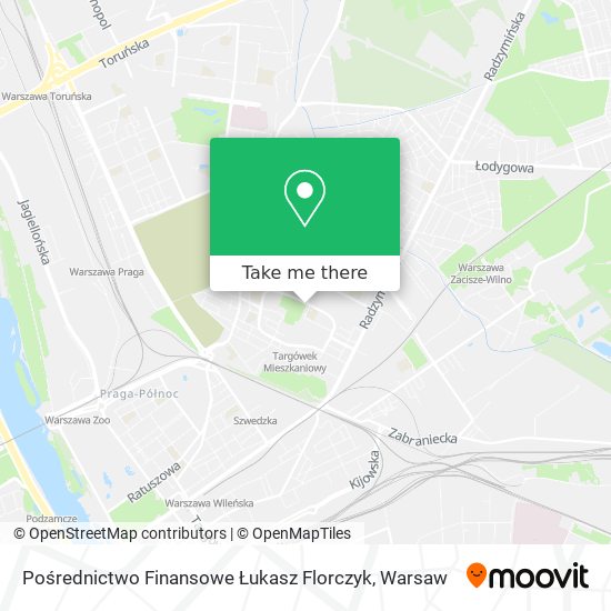 Pośrednictwo Finansowe Łukasz Florczyk map