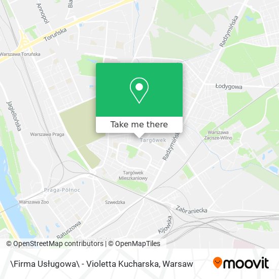 \Firma Usługowa\ - Violetta Kucharska map