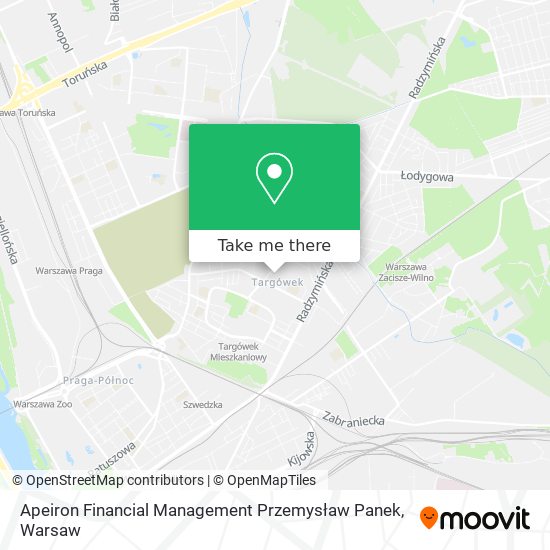 Apeiron Financial Management Przemysław Panek map