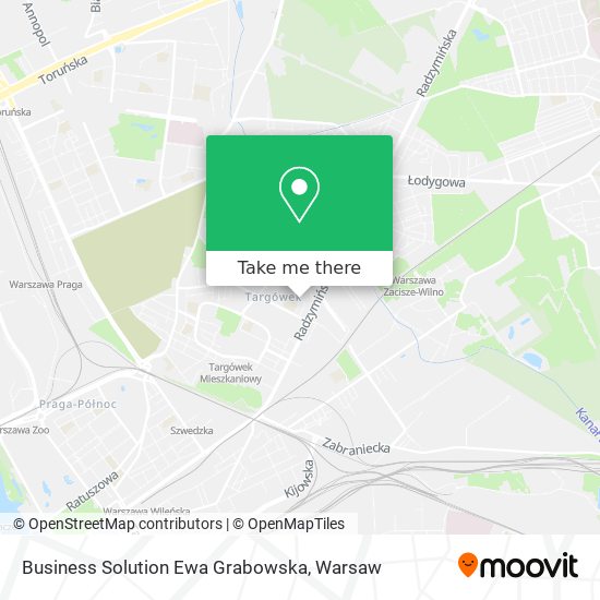 Business Solution Ewa Grabowska map