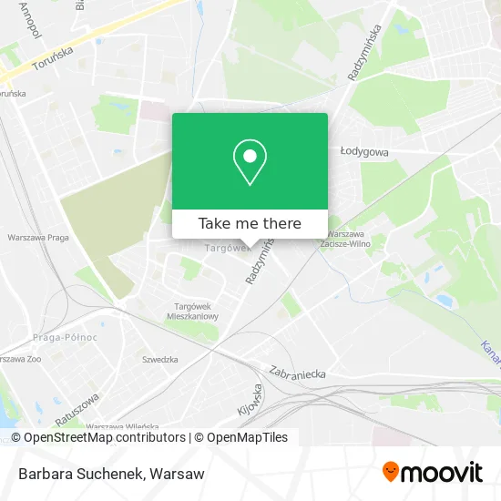 Карта Barbara Suchenek