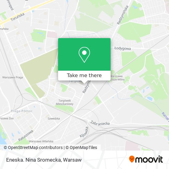 Eneska. Nina Sromecka map