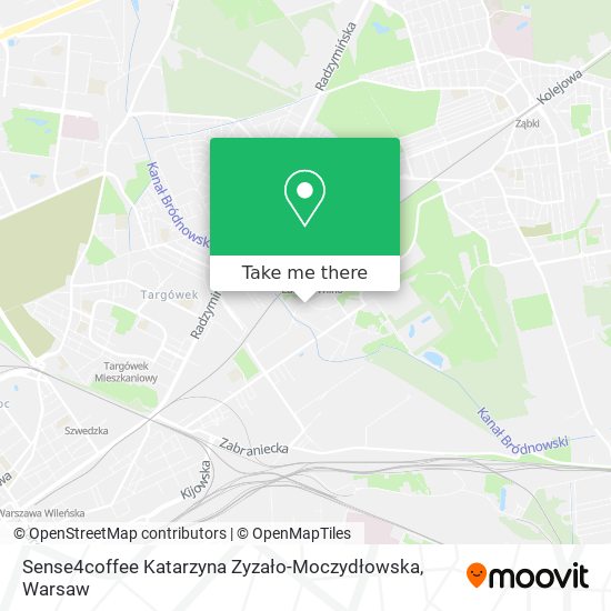 Sense4coffee Katarzyna Zyzało-Moczydłowska map