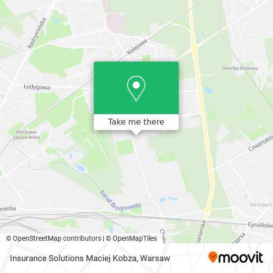 Insurance Solutions Maciej Kobza map