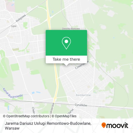 Jarema Dariusz Usługi Remontowo-Budowlane map