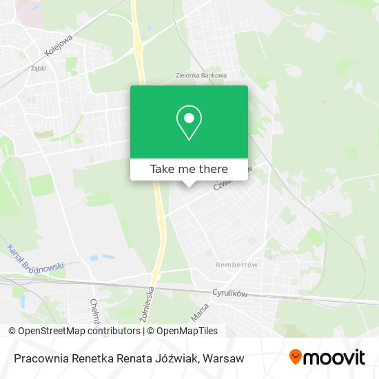 Pracownia Renetka Renata Jóźwiak map