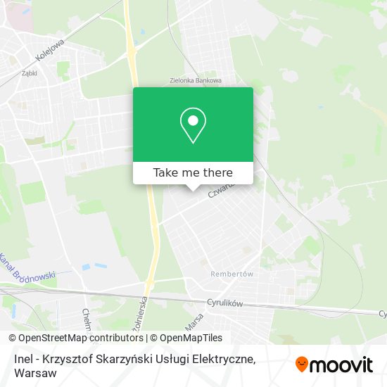 Inel - Krzysztof Skarzyński Usługi Elektryczne map