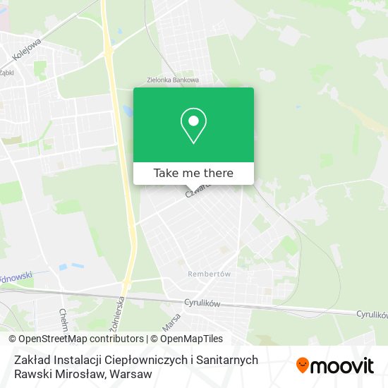 Zakład Instalacji Ciepłowniczych i Sanitarnych Rawski Mirosław map