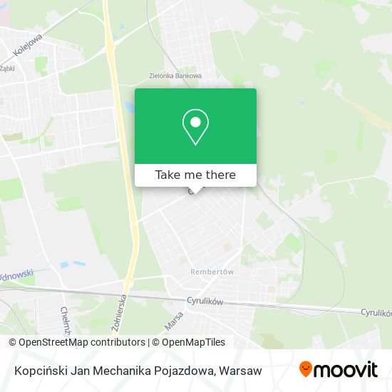 Kopciński Jan Mechanika Pojazdowa map