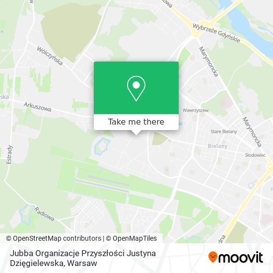 Jubba Organizacje Przyszłości Justyna Dzięgielewska map